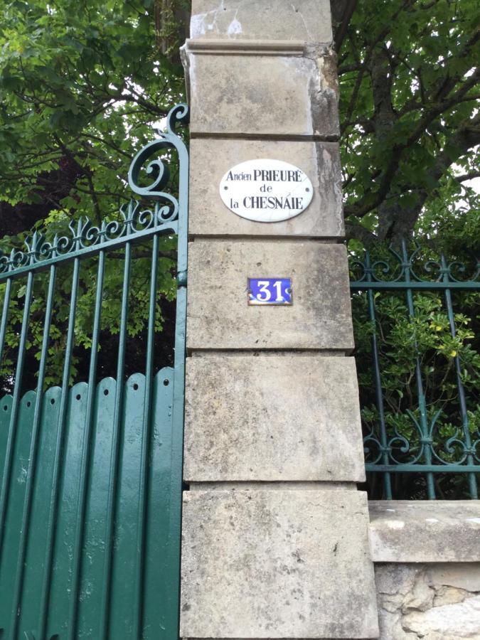 Prieure De La Chesnaie Apartment Saint-Vigor-le-Grand Екстериор снимка
